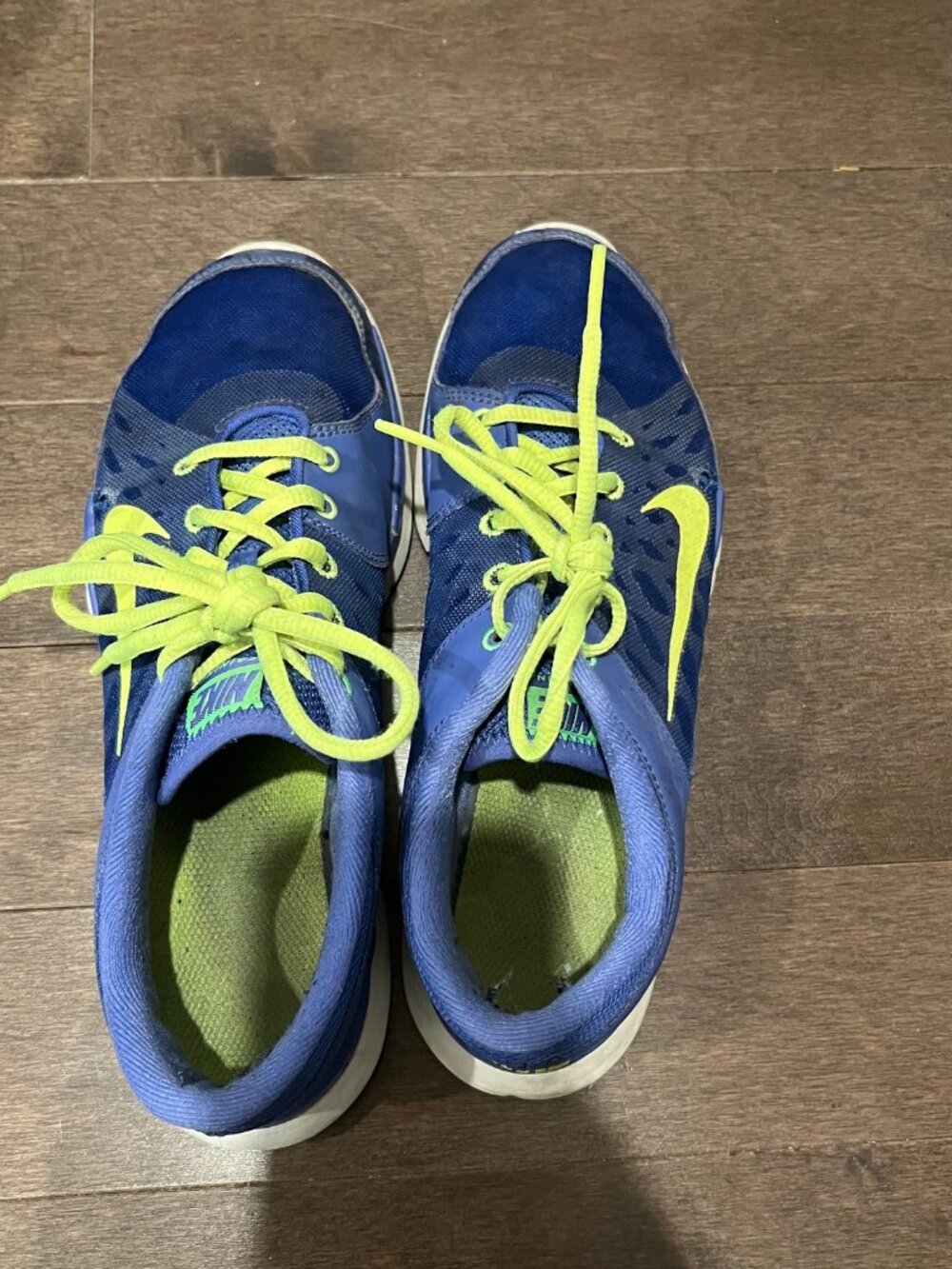 Women's Size 8 Nike Flex Trainer Blue